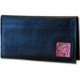 Maryland Terrapins Deluxe Leather Checkbook Cover - Siskiyou Buckle - Flyclothing LLC