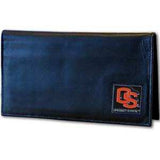 Oregon St. Beavers Deluxe Leather Checkbook Cover - Siskiyou Buckle - Flyclothing LLC