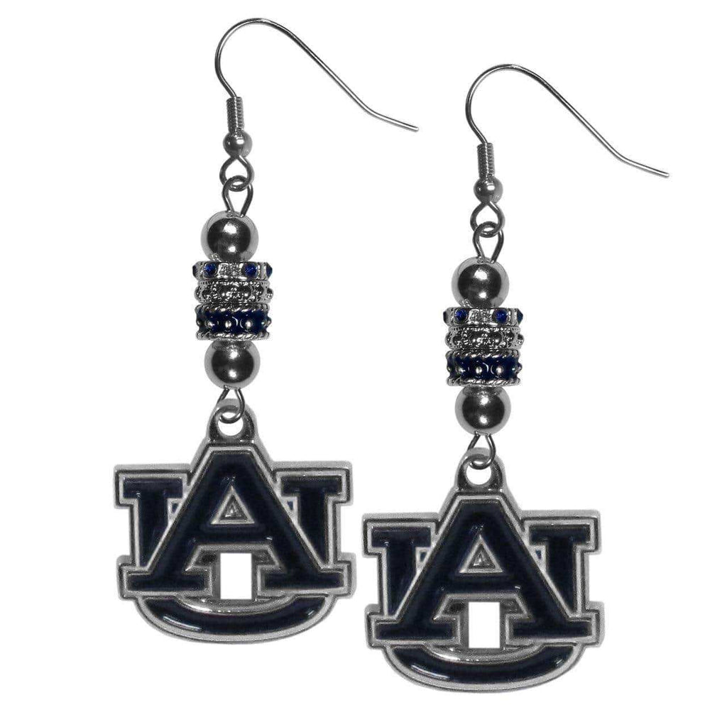 Auburn Tigers Euro Bead Earrings - Siskiyou Buckle - Flyclothing LLC