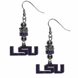LSU Tigers Euro Bead Earrings - Siskiyou Buckle - Flyclothing LLC