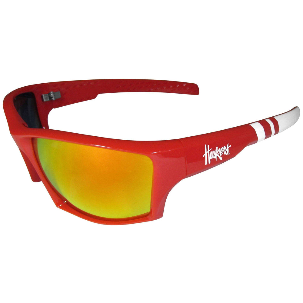 Nebraska Cornhuskers Edge Wrap Sunglasses - Siskiyou Buckle - Flyclothing LLC