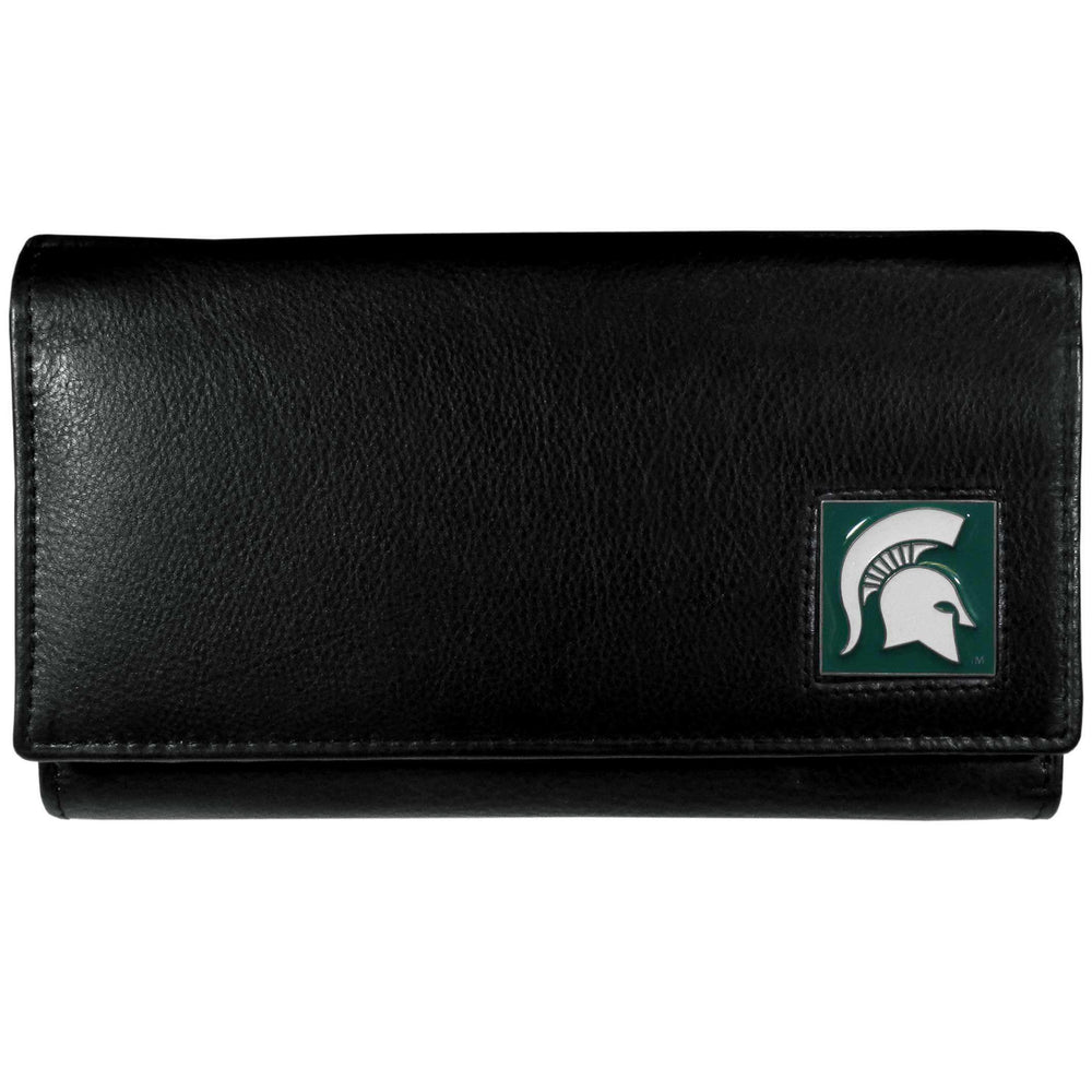 Michigan St. Spartans Leather Women's Wallet - Siskiyou Buckle - Flyclothing LLC