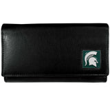 Michigan St. Spartans Leather Women's Wallet - Siskiyou Buckle - Flyclothing LLC
