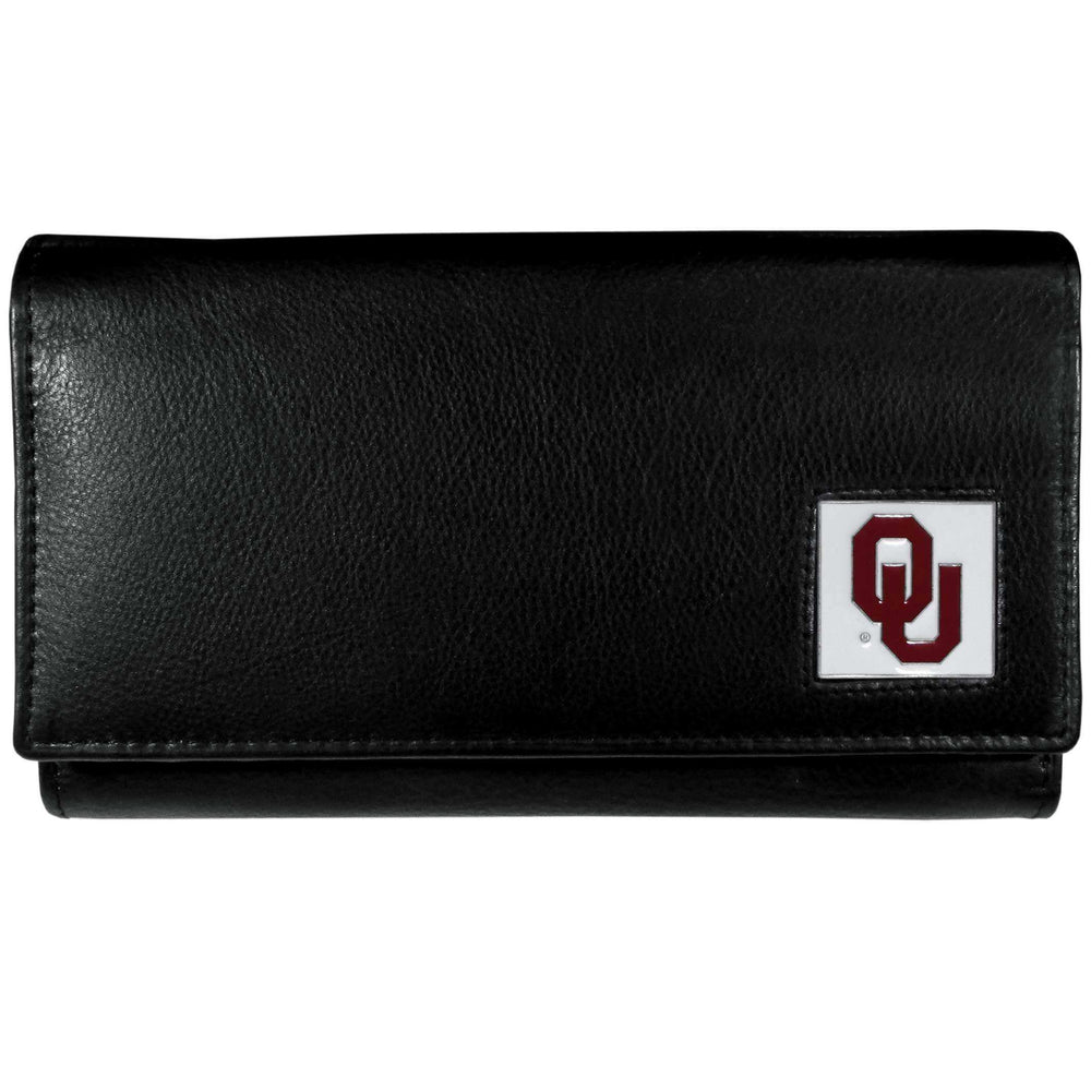 Oklahoma Sooners Leather Women's Wallet - Siskiyou Buckle - Flyclothing LLC