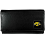 Iowa Hawkeyes Leather Women's Wallet - Siskiyou Buckle - Flyclothing LLC