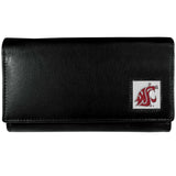 Washington St. Cougars Leather Women's Wallet - Siskiyou Buckle - Flyclothing LLC