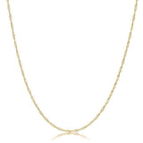 16 Inch Gold Twisted Fashion Chain - JGI - Flyclothing LLC
