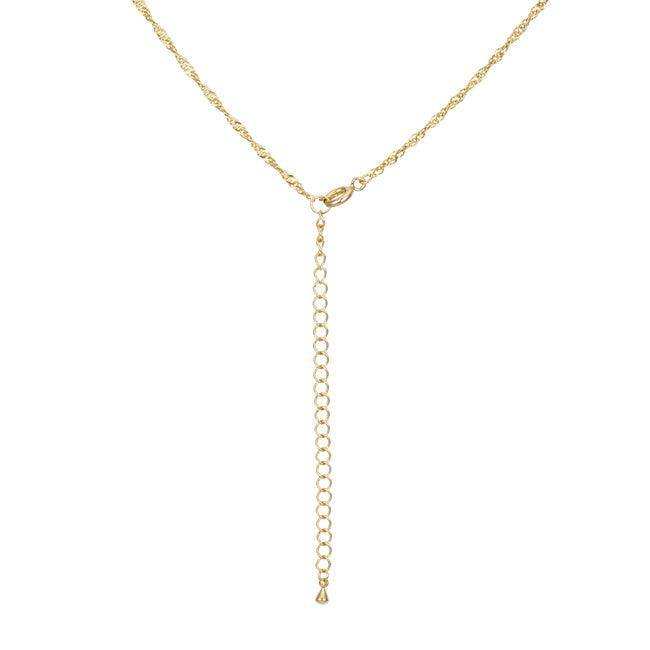 16 Inch Gold Twisted Fashion Chain - JGI - Flyclothing LLC