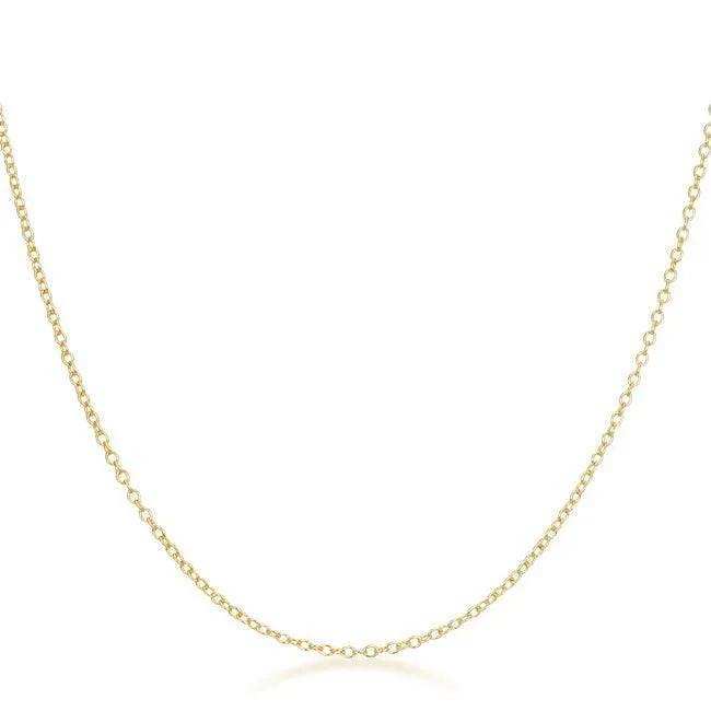 Delicate Gold Link Chain - JGI - Flyclothing LLC