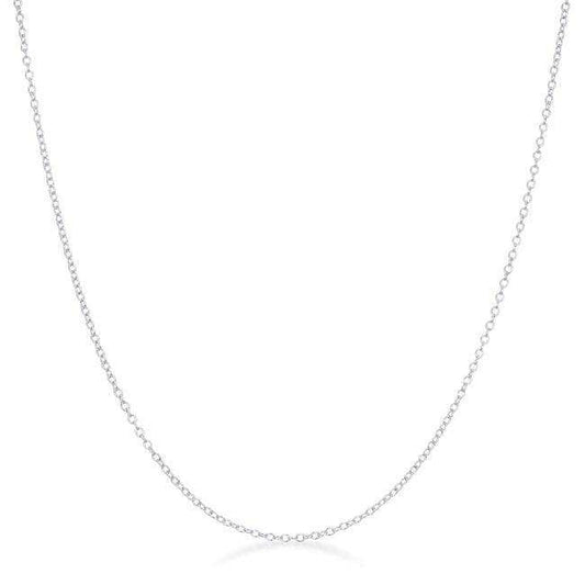 Delicate Silver Link Chain - JGI - Flyclothing LLC