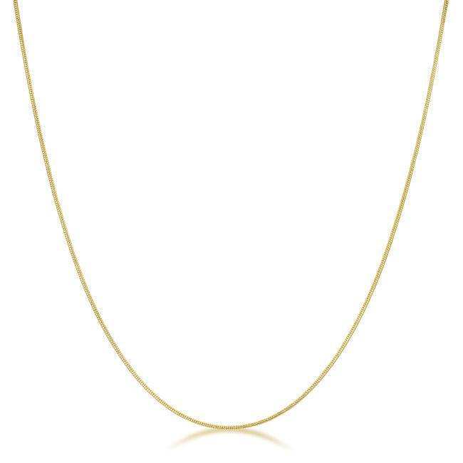 Golden Snake Chain - JGI - Flyclothing LLC