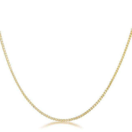 Golden Rolo Chain - 1mm - JGI - Flyclothing LLC