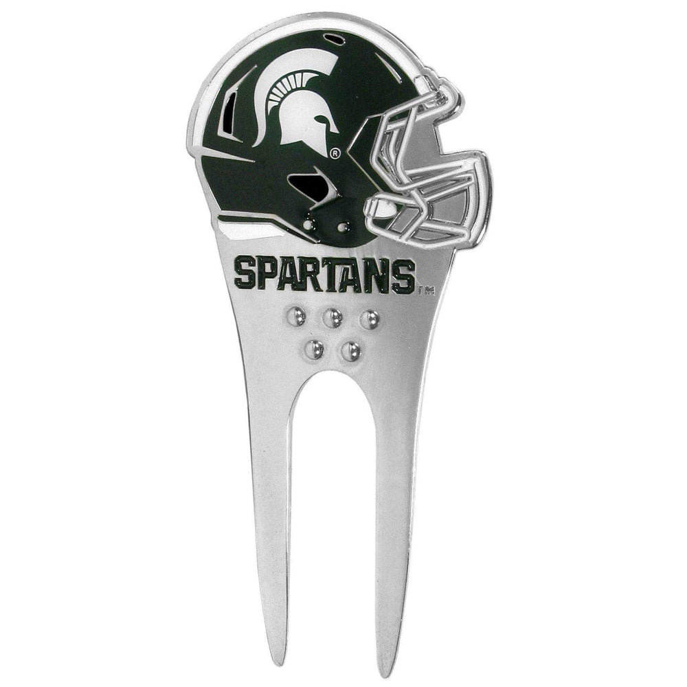 Michigan St. Spartans Divot Tool and Ball Marker - Siskiyou Buckle - Flyclothing LLC