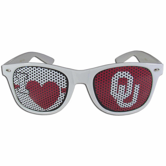 Oklahoma Sooners I Heart Game Day Shades - Siskiyou Buckle - Flyclothing LLC