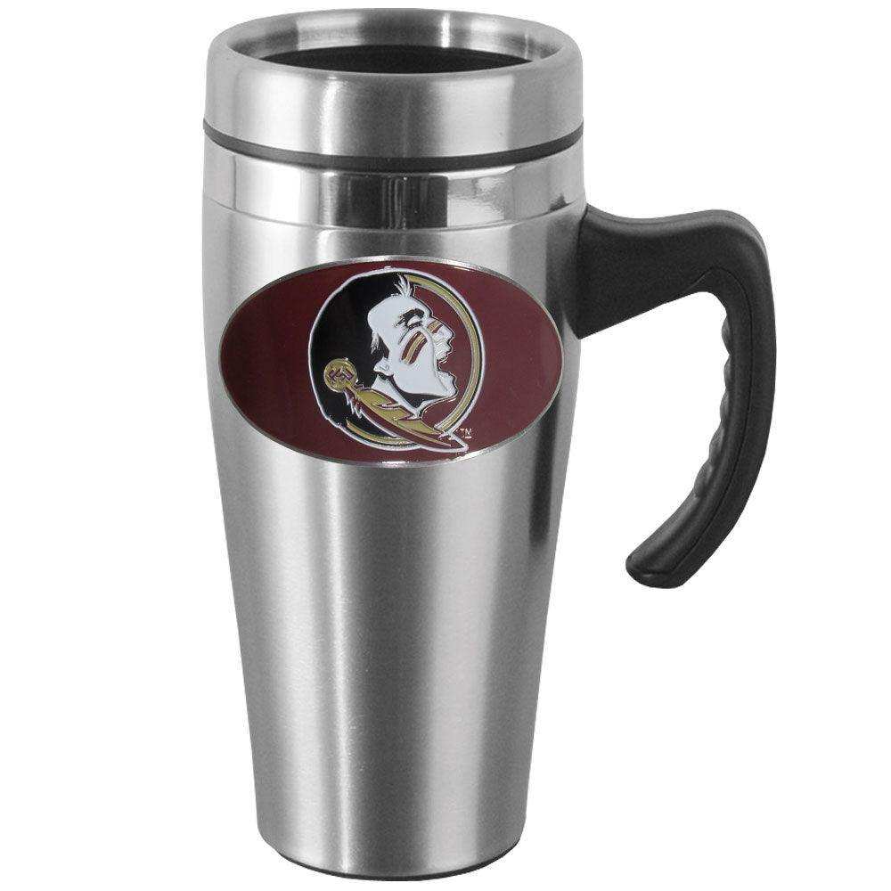Florida St. Seminoles Steel Travel Mug w/Handle - Siskiyou Buckle - Flyclothing LLC