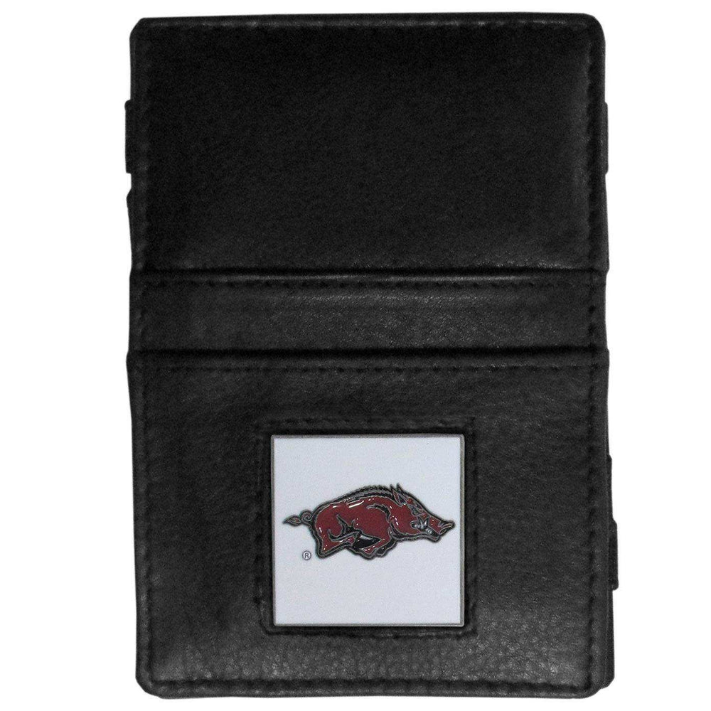 Arkansas Razorbacks Leather Jacob's Ladder Wallet - Siskiyou Buckle - Flyclothing LLC