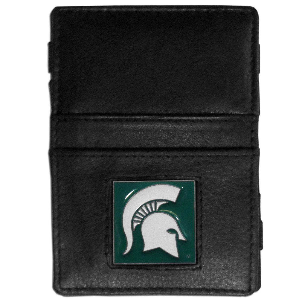 Michigan St. Spartans Leather Jacob's Ladder Wallet - Siskiyou Buckle - Flyclothing LLC