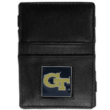 Georgia Tech Yellow Jackets Leather Jacob's Ladder Wallet - Siskiyou Buckle - Flyclothing LLC