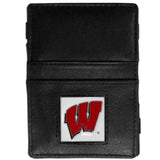 Wisconsin Badgers Leather Jacob's Ladder Wallet - Siskiyou Buckle - Flyclothing LLC