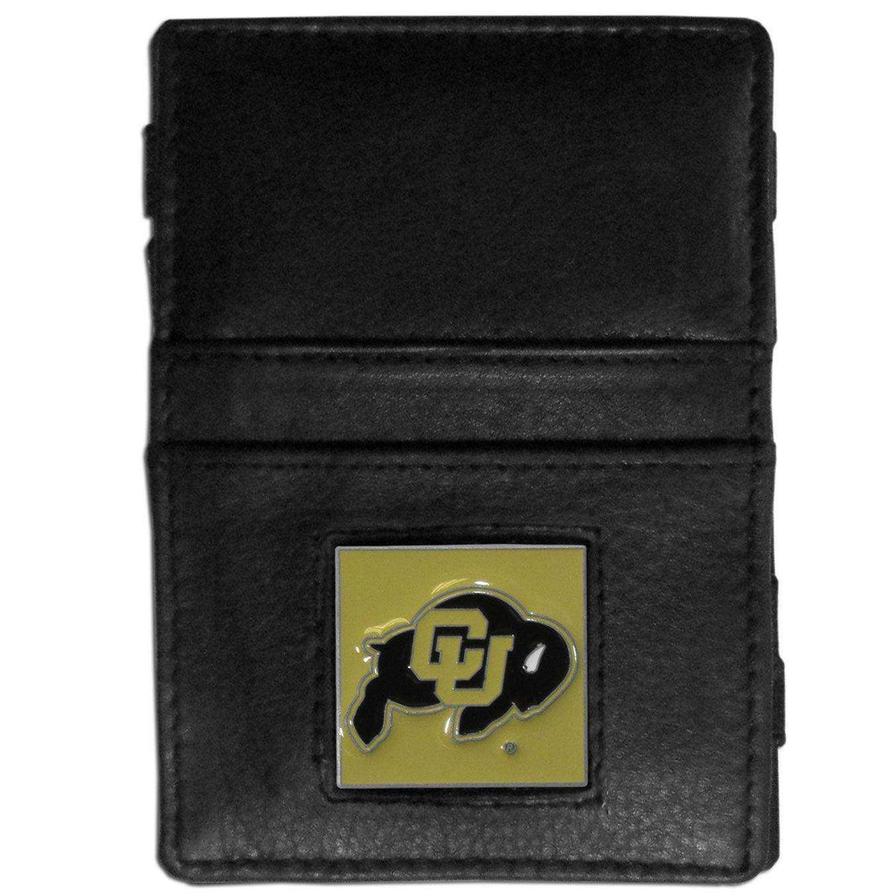Colorado Buffaloes Leather Jacob's Ladder Wallet - Siskiyou Buckle - Flyclothing LLC