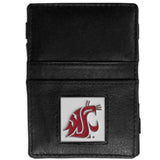 Washington St. Cougars Leather Jacob's Ladder Wallet - Siskiyou Buckle - Flyclothing LLC