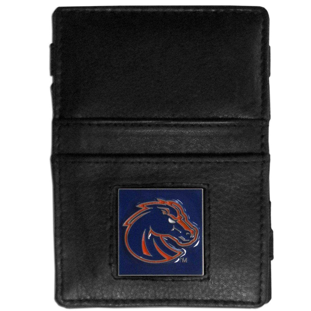 Boise St. Broncos Leather Jacob's Ladder Wallet - Siskiyou Buckle - Flyclothing LLC