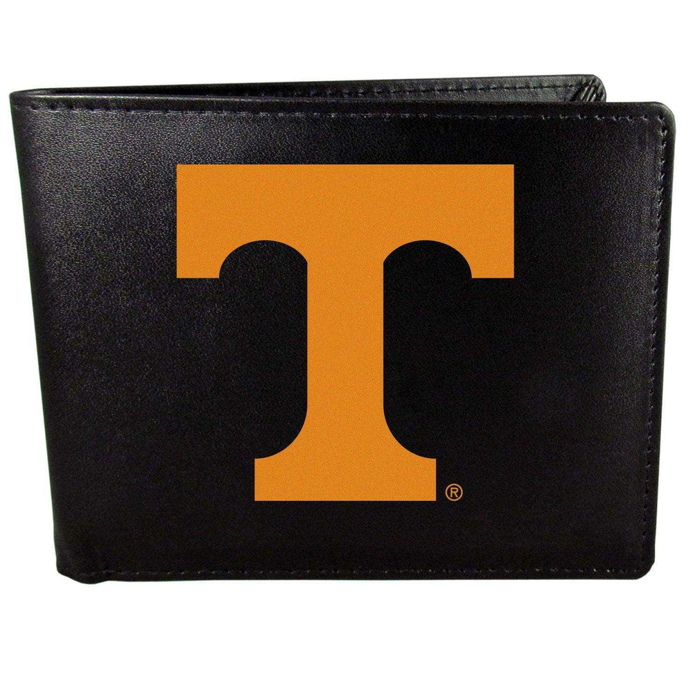 Tennessee Volunteers Leather Bi-fold Wallet, Large Logo - Siskiyou Buckle - Flyclothing LLC