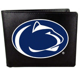 Penn St. Nittany Lions Leather Bi-fold Wallet, Large Logo - Siskiyou Buckle - Flyclothing LLC