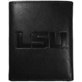 LSU Tigers Embossed Leather Tri-fold Wallet - Siskiyou Buckle - Flyclothing LLC