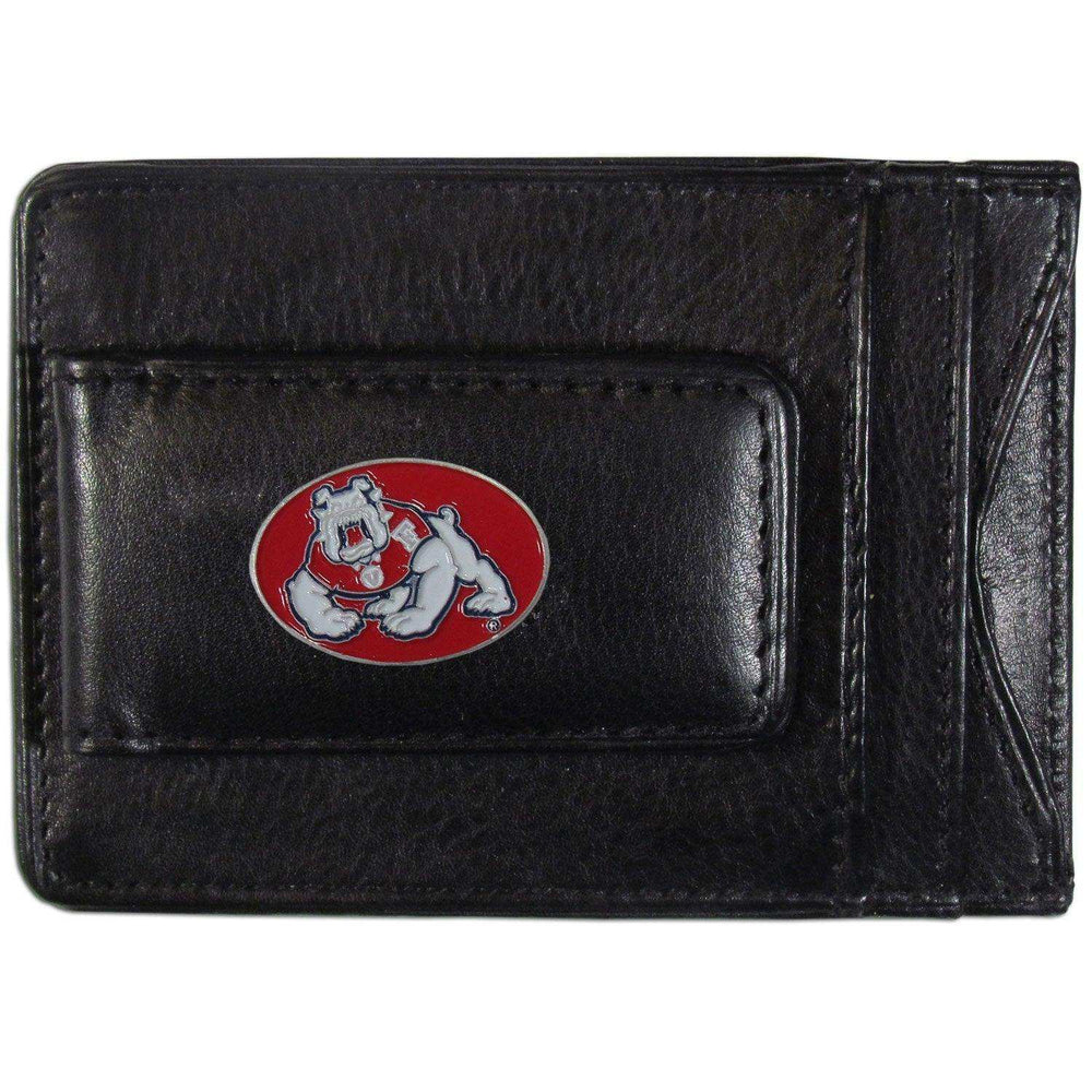Fresno St. Bulldogs Leather Cash & Cardholder - Siskiyou Buckle - Flyclothing LLC