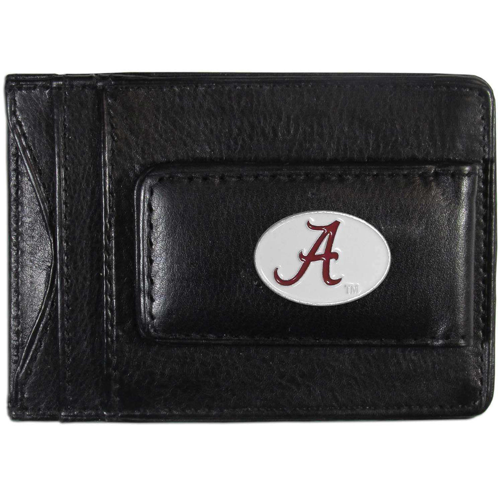 Alabama Crimson Tide Leather Cash & Cardholder - Siskiyou Buckle - Flyclothing LLC