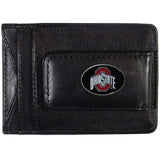 Ohio St. Buckeyes Leather Cash & Cardholder - Siskiyou Buckle - Flyclothing LLC