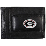 Georgia Bulldogs Leather Cash & Cardholder - Siskiyou Buckle - Flyclothing LLC