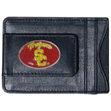 USC Trojans Leather Cash & Cardholder - Siskiyou Buckle - Flyclothing LLC