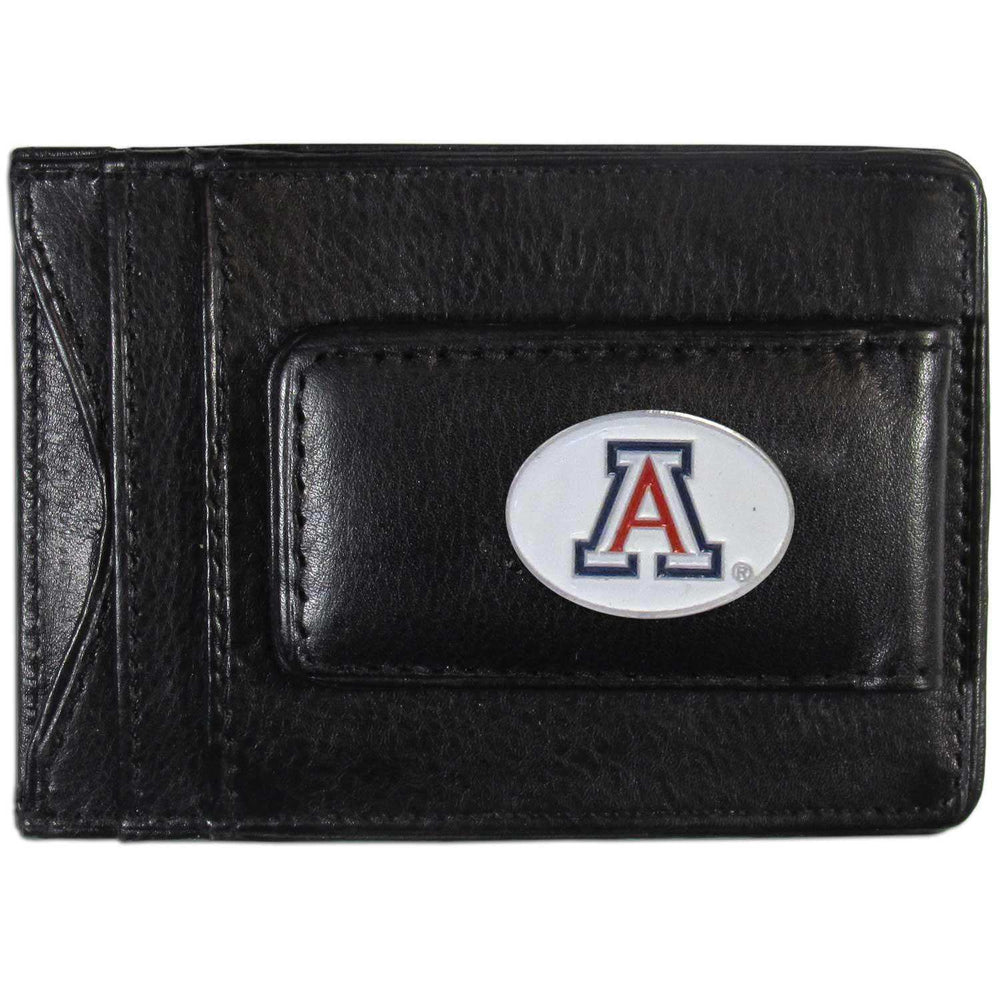 Arizona Wildcats Leather Cash & Cardholder - Siskiyou Buckle - Flyclothing LLC