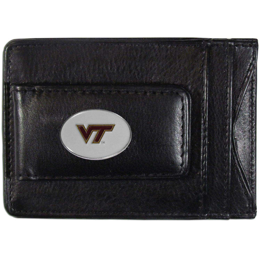 Virginia Tech Hokies Leather Cash & Cardholder - Siskiyou Buckle - Flyclothing LLC