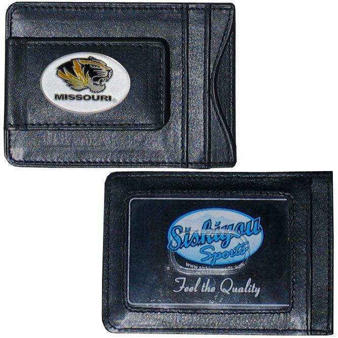 Missouri Tigers Leather Cash & Cardholder - Siskiyou Buckle - Flyclothing LLC