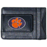 Clemson Tigers Leather Cash & Cardholder - Siskiyou Buckle - Flyclothing LLC