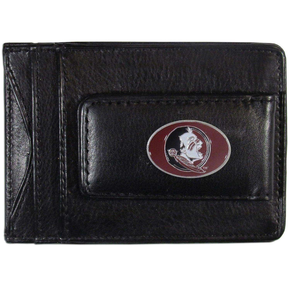 Florida St. Seminoles Leather Cash & Cardholder - Siskiyou Buckle - Flyclothing LLC