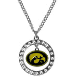 Iowa Hawkeyes Rhinestone Hoop Necklaces - Siskiyou Buckle - Flyclothing LLC