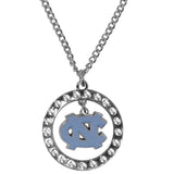 N. Carolina Tar Heels Rhinestone Hoop Necklaces - Siskiyou Buckle - Flyclothing LLC