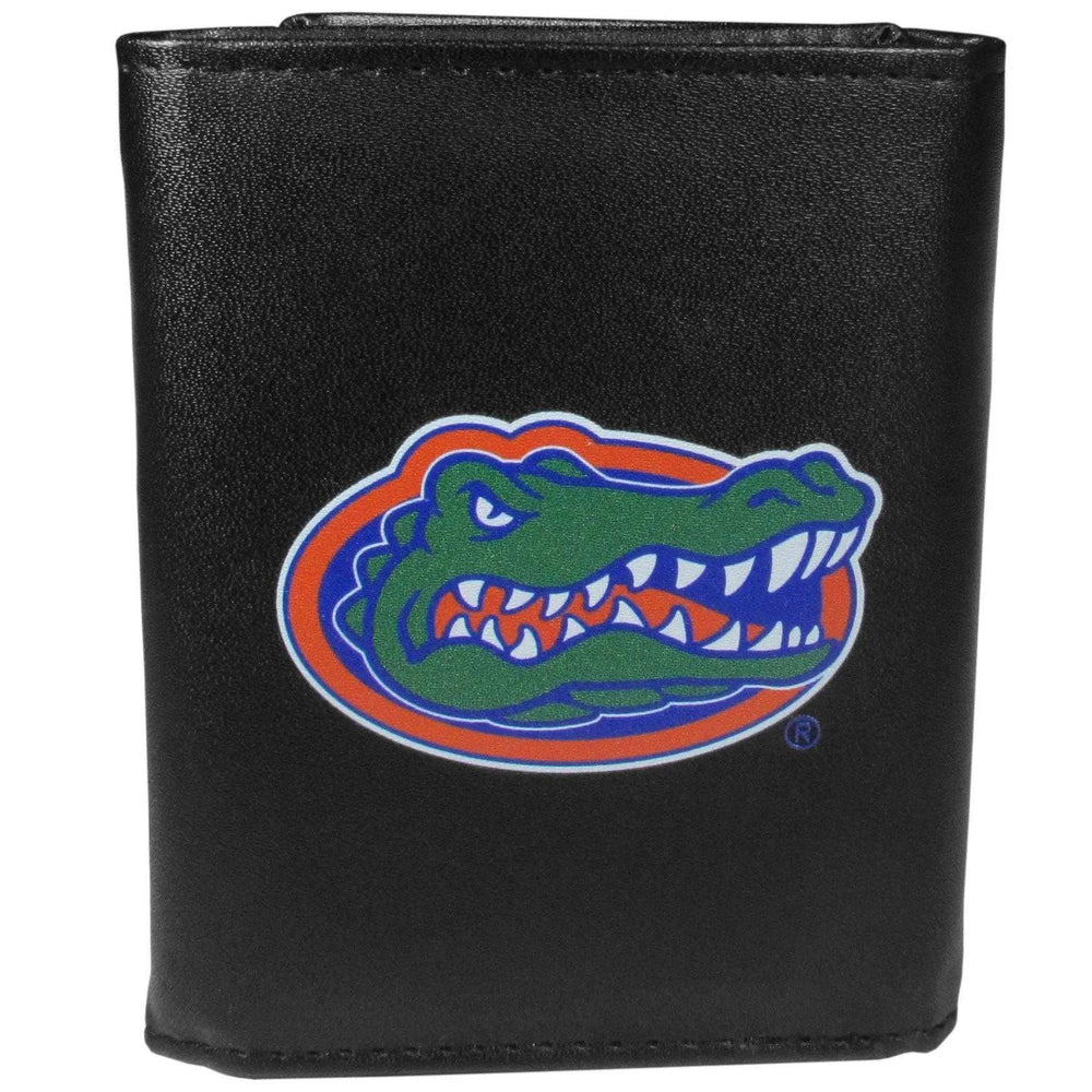 Florida Gators Leather Tri-fold Wallet, Large Logo - Siskiyou Buckle - Flyclothing LLC