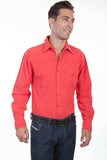 Scully CAYENNE MEN'S WESTERN YOKE/2 POCKET SHIRT - Scully Leather - Flyclothing LLC