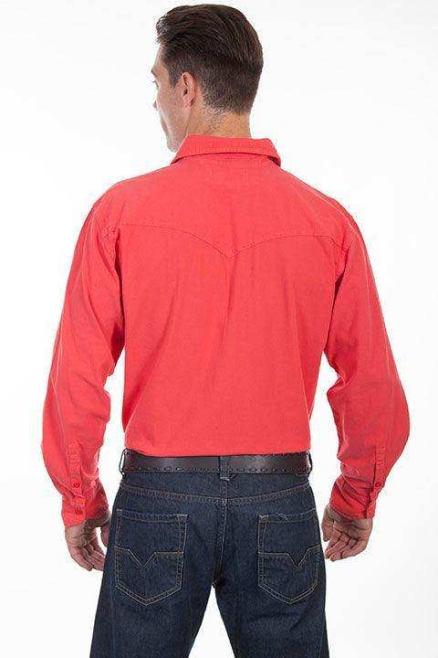 Scully CAYENNE MEN'S WESTERN YOKE/2 POCKET SHIRT - Scully Leather - Flyclothing LLC