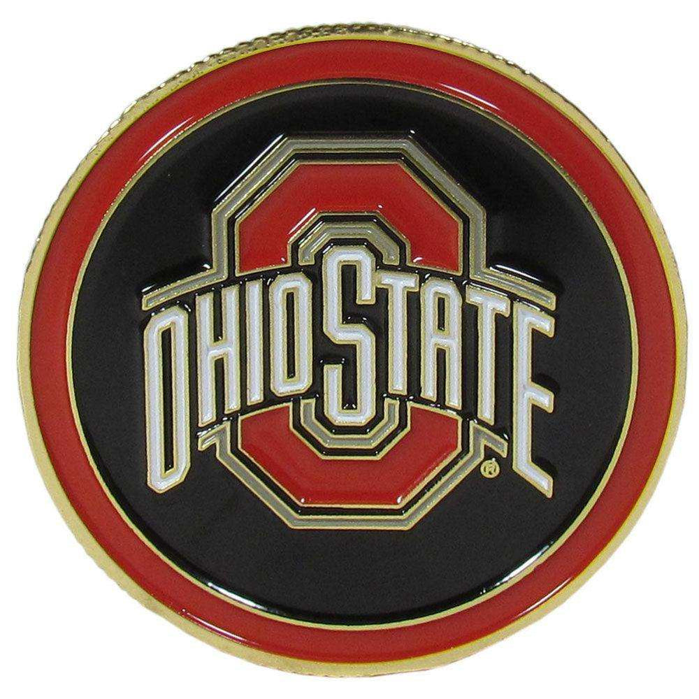 Ohio St. Buckeyes Golf Ball Marker, Logo - Siskiyou Buckle - Flyclothing LLC