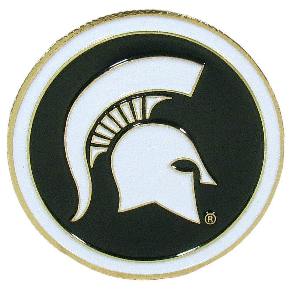 Michigan St. Spartans Golf Ball Marker, Logo - Siskiyou Buckle - Flyclothing LLC