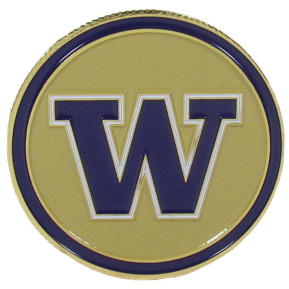 Washington Huskies Golf Ball Marker, Logo - Siskiyou Buckle - Flyclothing LLC