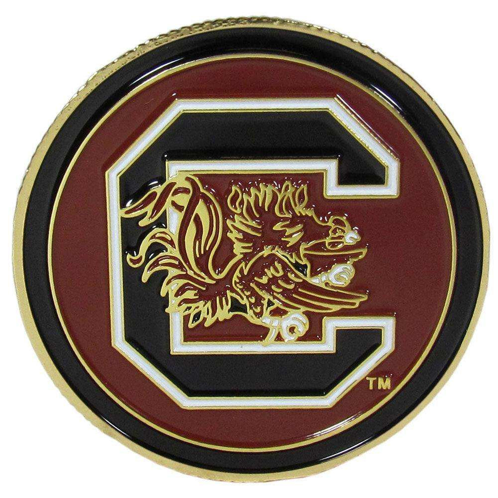 S. Carolina Gamecocks Golf Ball Marker, Logo - Siskiyou Buckle - Flyclothing LLC