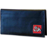 N. Carolina St. Wolfpack Leather Checkbook Cover - Siskiyou Buckle - Flyclothing LLC