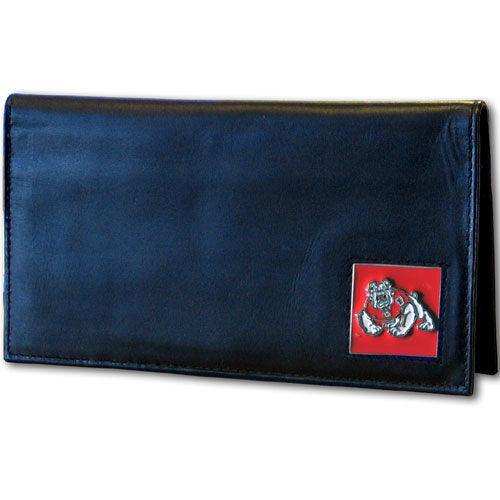 Boise St. Broncos Leather Checkbook Cover - Siskiyou Buckle - Flyclothing LLC